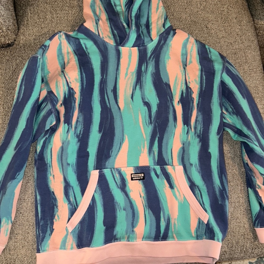 ADIDAS MULTI-COLOR HOODIE